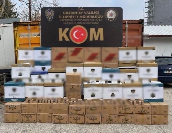 2.8 milyon paket sigara ele geçirildi