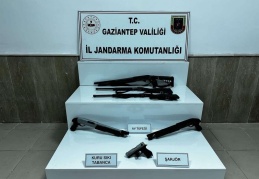 9 ruhsatsız tabanca ele geçirildi