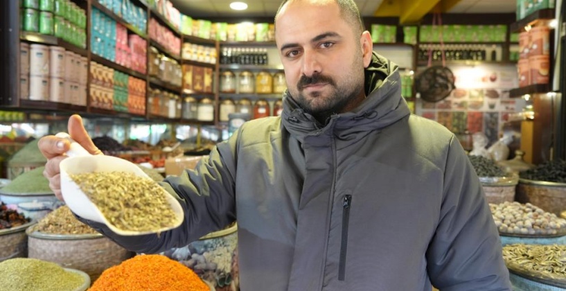 Antep’in kışın tercihi zahter çayı