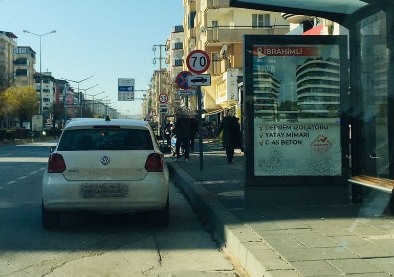 Hatalı park yapan 529 araç ceza yedi