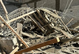 İnşaatta beton çöktü bir işçi yaşamını yitirdi