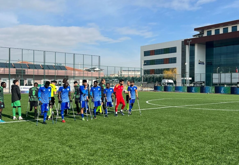 Ampute yine galip döndü 0-4