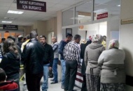 Hastaneler salgın yüzünden dolup taşıyor