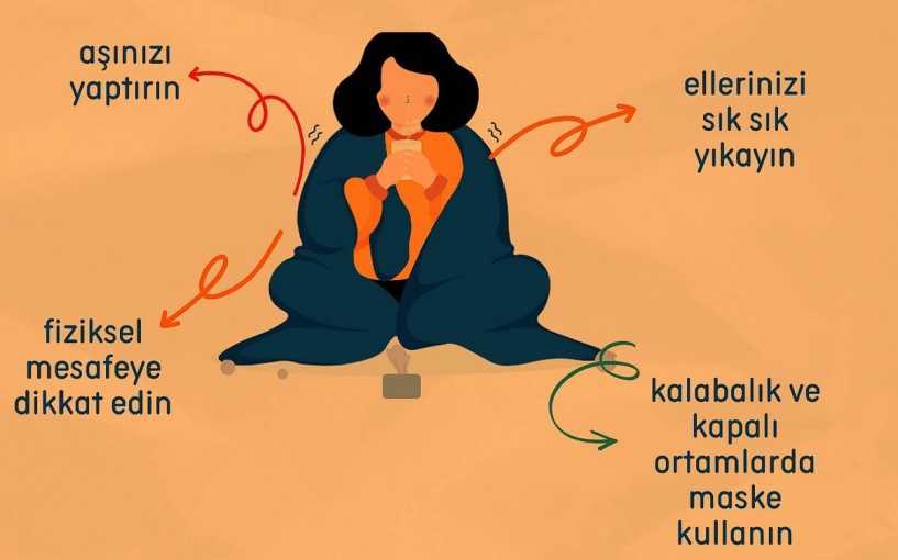 Salgın tırmanıyor, maske takın