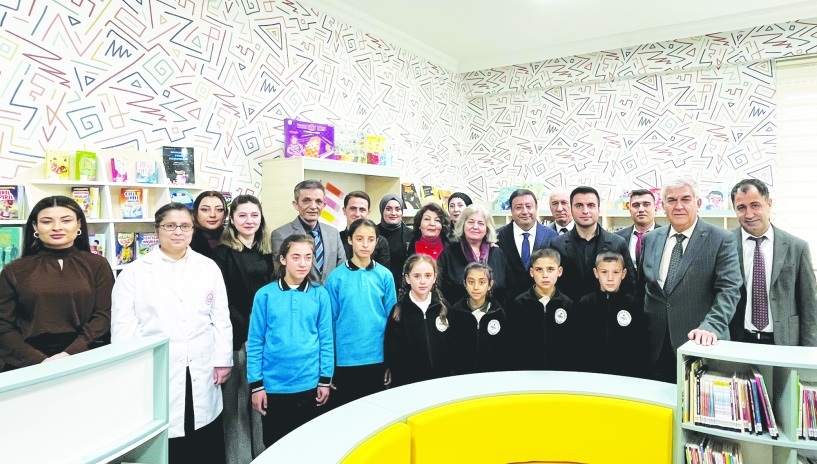 Türkiye Sınai Kalkınma Bankası Nurdağı’na Z kütüphanesi kurdu