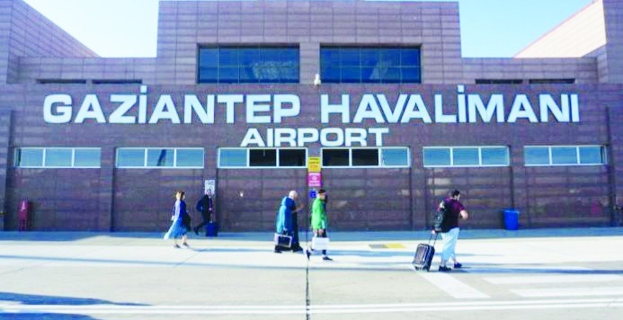 Gaziantep Havalimanı, Aralık’ta 238 bin 202 yolcuya hizmet verdi