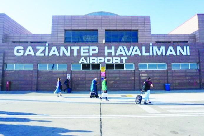 Gaziantep Havalimanı, Aralık’ta 238 bin 202 yolcuya hizmet verdi