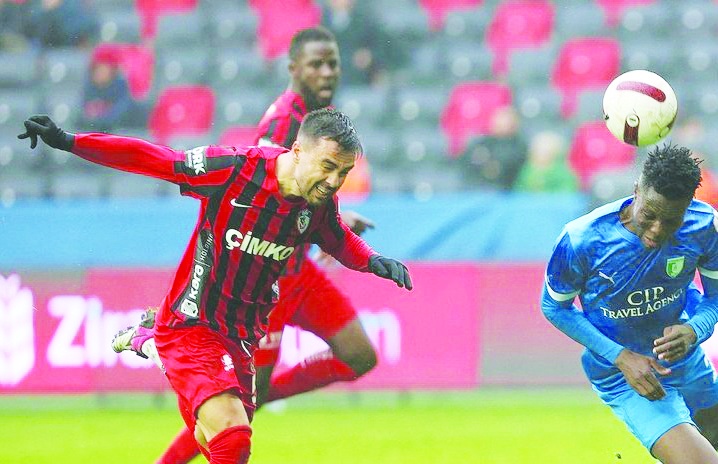 Papy Djilobodjii’nin 90+4’deki golü Gaziantep FK’yı tur atlattı 1-0