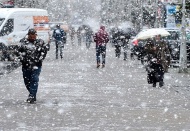 Kar yağışı insana huzur veriyor, ama bu huzurdan mahrumuz