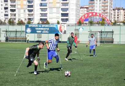 Ampute, 9-0’lık galibiyetle bir engeli daha aştı, hedef şampiyonluk