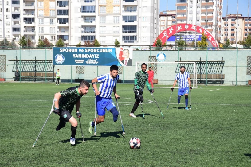 Ampute, 9-0’lık galibiyetle bir engeli daha aştı, hedef şampiyonluk