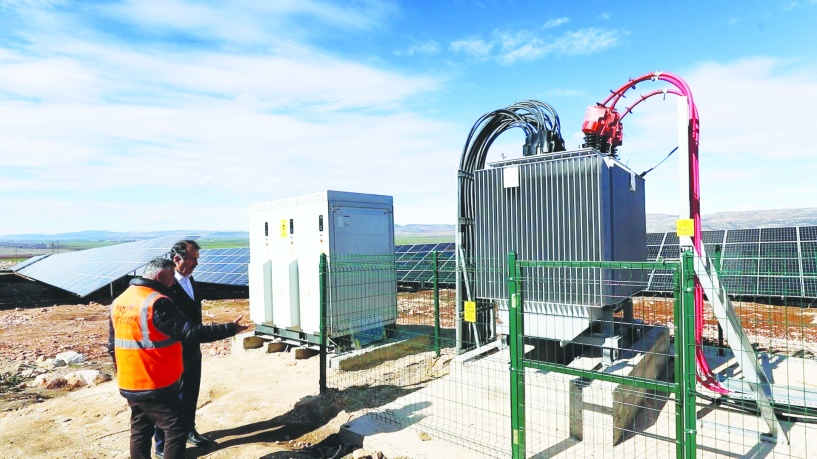 Santral elektrik üretmeye başladı