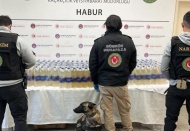 Habur Kapısı'nda 345 kilo metamfetamin