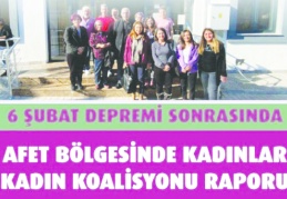 Deprem bölgesinde her 10 kadından 6’sı 'gıda yetersiz' dedi