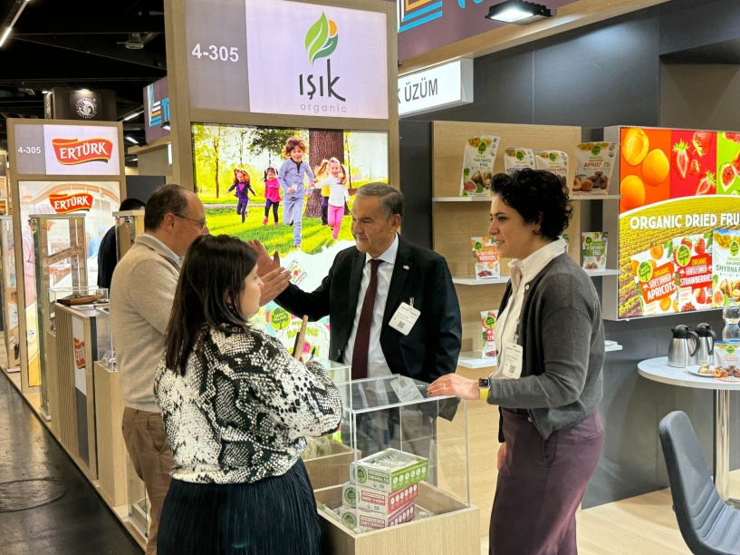 "Organik gıda ürünlerinde ihracat hedefimiz ilk etapta 1,5 milyar”