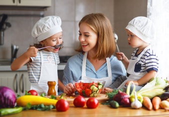 Çocuklarınızın sağlığı için her öğün taze sebze ve meyve şart!