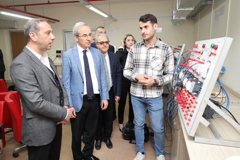 Elektromekanik Kumanda Laboratuvarı açıldı