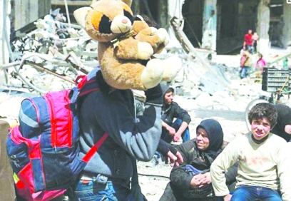 "Suriyeliler, zorla cihatçıların kontrolündeki bölgelere gönderiliyor"