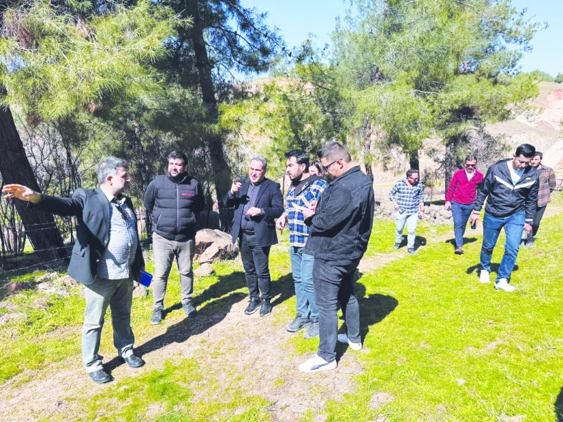 Yesemek’te karşılama merkezi ve çevre düzenlemesi yapılıyor