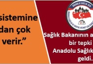 “Sağlık sistemine yarardan çok zarar verir.”