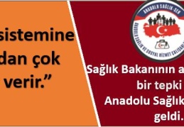 “Sağlık sistemine yarardan çok zarar verir.”