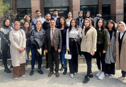 Adalet programı öğrencileri, duruşmaları izledi