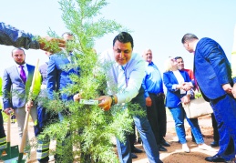 28. Etap Şehitkamil Ormanına fidan dikildi