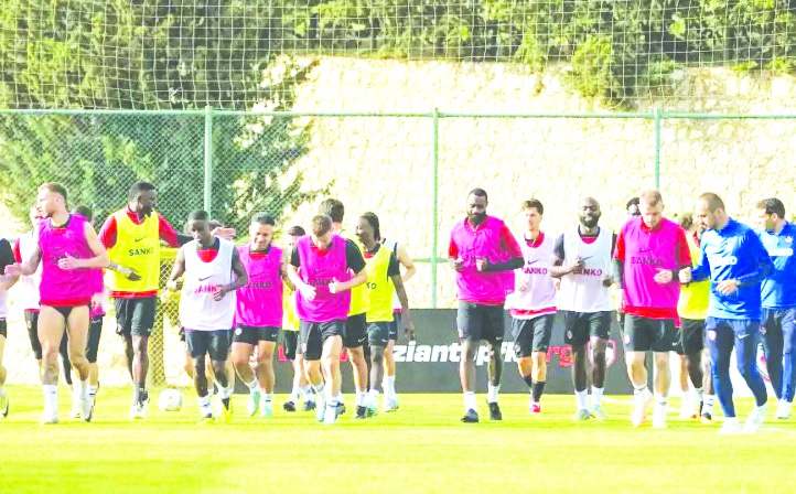 Trabzonspor maçının hazırlıkları başladı