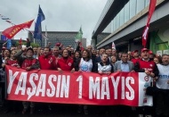 1 Mayıs 1977'de yaşamını yitirenler Kazancı Yokuşu'nda anıldı: '1 Mayıs'ta Taksim'de olma irademizi ortaya koyuyoruz'