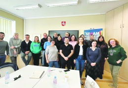 STE²AM standartlarının belirlenmesine yönelik toplantı Litvanya’da yapıldı