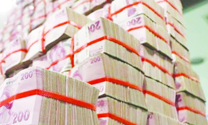 Hazine 36,4 milyar lira borçlandı