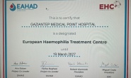 EAHAD Akredite Hemofili Merkezi açıldı
