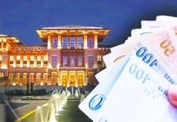 Sarayın nisan ayı harcaması geçen yılın 8 katına çıktı