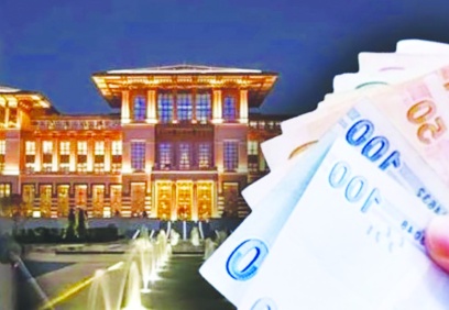 Sarayın nisan ayı harcaması geçen yılın 8 katına çıktı