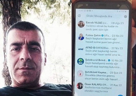 İşte AKP’nin depremzedelere nasıl destek verdiği gerçeği: Orhan Erdoğan kimseye sesini duyuramadığı için intihar etti