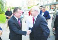 Kılıçdaroğlu, Nizip Belediye Başkanı Ali Doğan’ı ziyaret etti