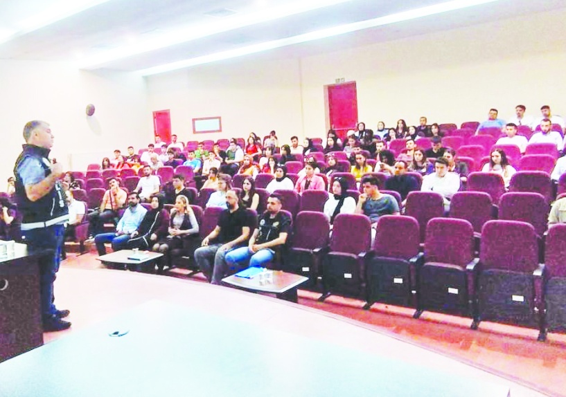 Gençlere madde bağımlılığından korunmanın önemi anlatıldı