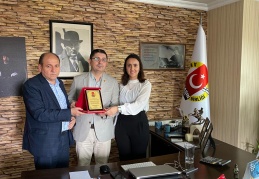 Anadolu Basın Birliği’ne teşekkür ziyareti