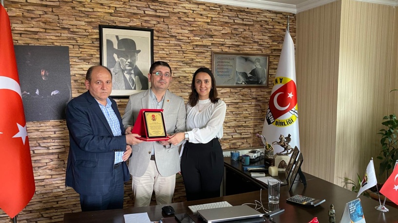 Anadolu Basın Birliği’ne teşekkür ziyareti