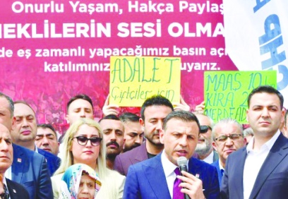 CHP “Büyük Emekli Mitingi” düzenliyor