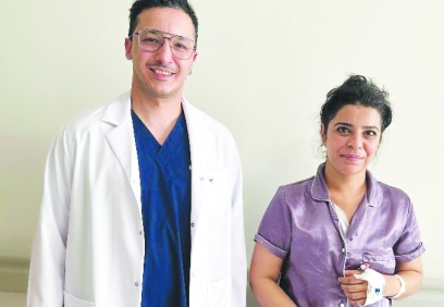 Karın dokusu meme yapıldı