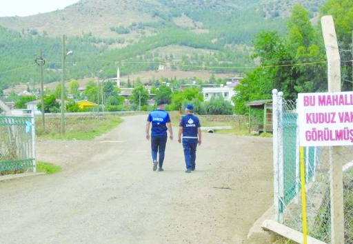 İki mahalle, "kuduz" sebebiyle karantinaya alındı