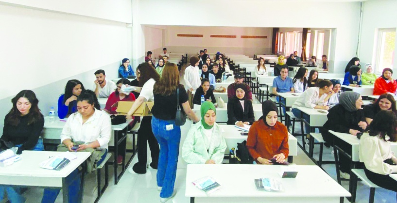 750 öğrenci için hijyen setleri hazırlandı