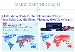 Bilgi ekonomisini “Üretimin bilgi ile organize edilmesidir”