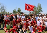 İşitme Engelliler Erkek Futbol Millî Takımı Avrupa üçüncüsü