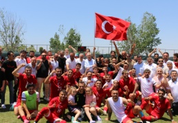 İşitme Engelliler Erkek Futbol Millî Takımı Avrupa üçüncüsü