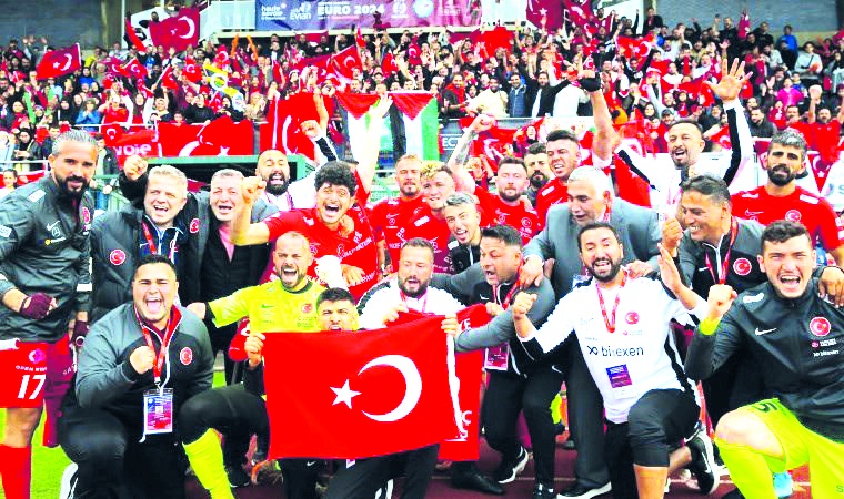 Ampute Milli Futbol Takımı, İsrail’i 6-0 yendi