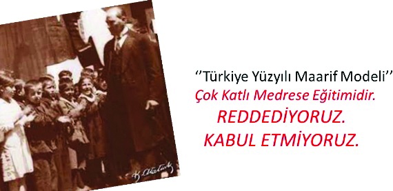 Laik, bilimsel, cinsiyet eşitliği sağlayan çocuk haklarını gözeten eğitim yok sayıldı