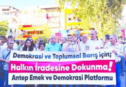 Seçme ve seçilme hakkı bir kez daha gasp edildi