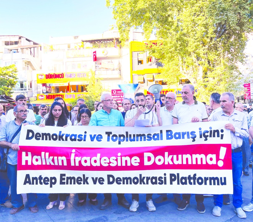 Seçme ve seçilme hakkı bir kez daha gasp edildi